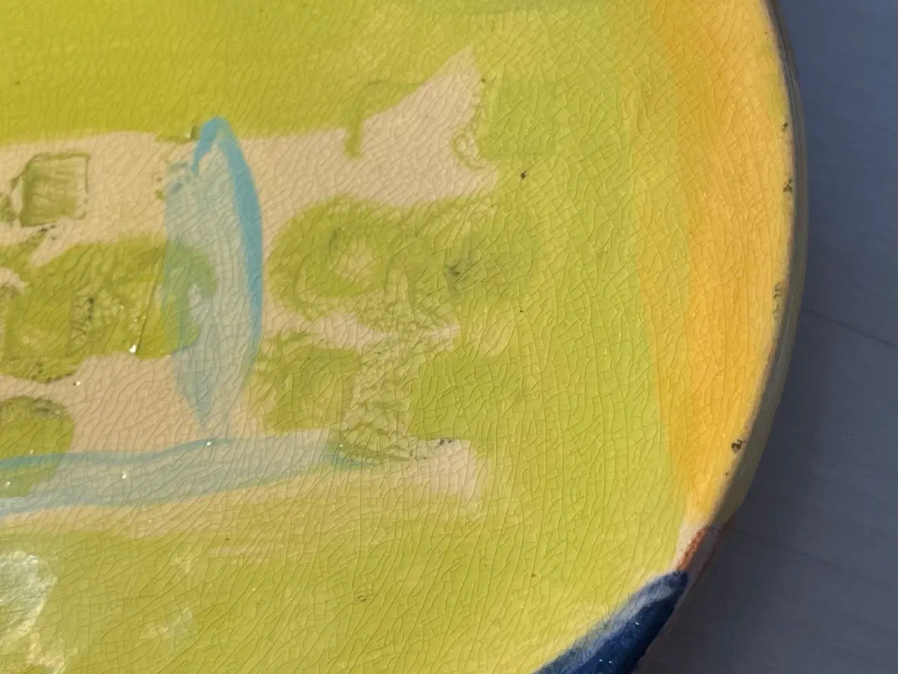 Billede 7 - Unikt håndlavet keramisk fad af Lise Honoré