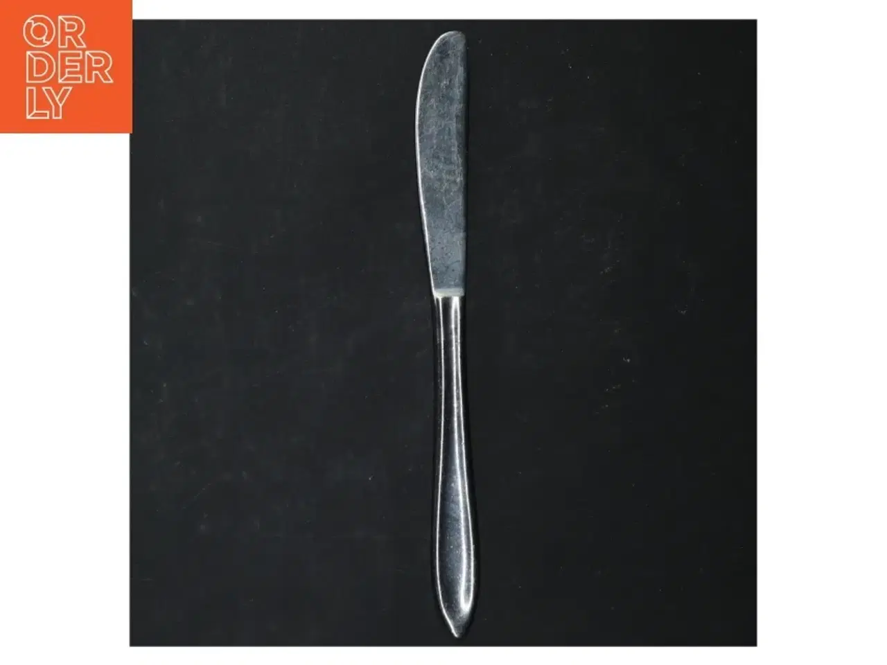 Billede 3 - Sølvfarvet smørkniv (str. 21 cm)