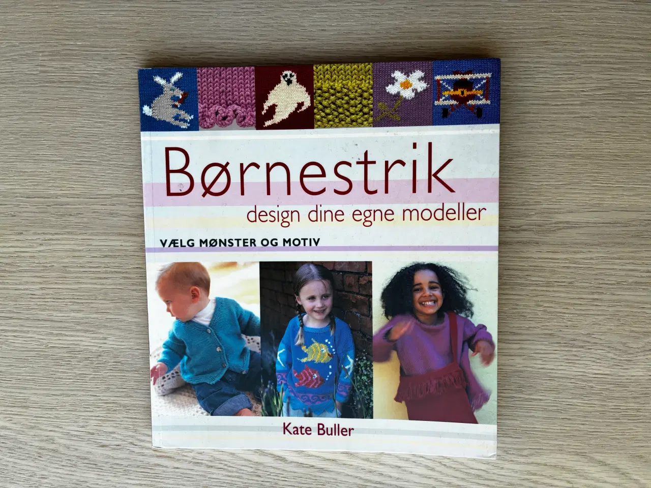 Billede 1 - Børnestrik - design dine egne modeller- Kat Buller