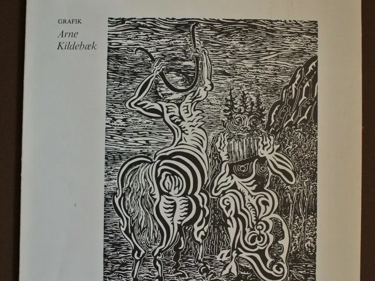 Billede 1 - kentaur, af thorkild bjørnvig. grafik af arne kil