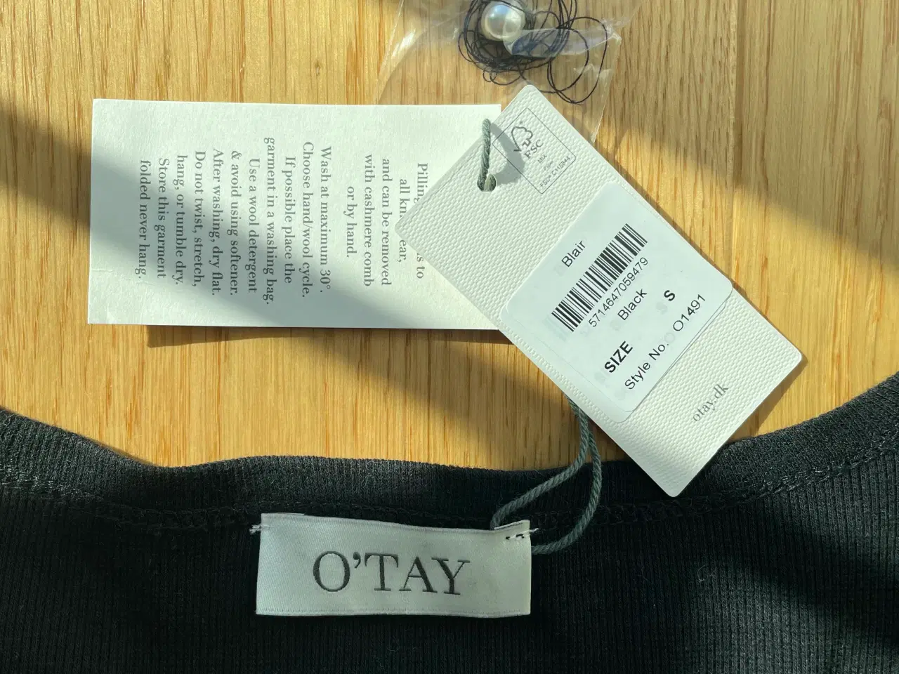 Billede 2 - O’tay sort t-shirt