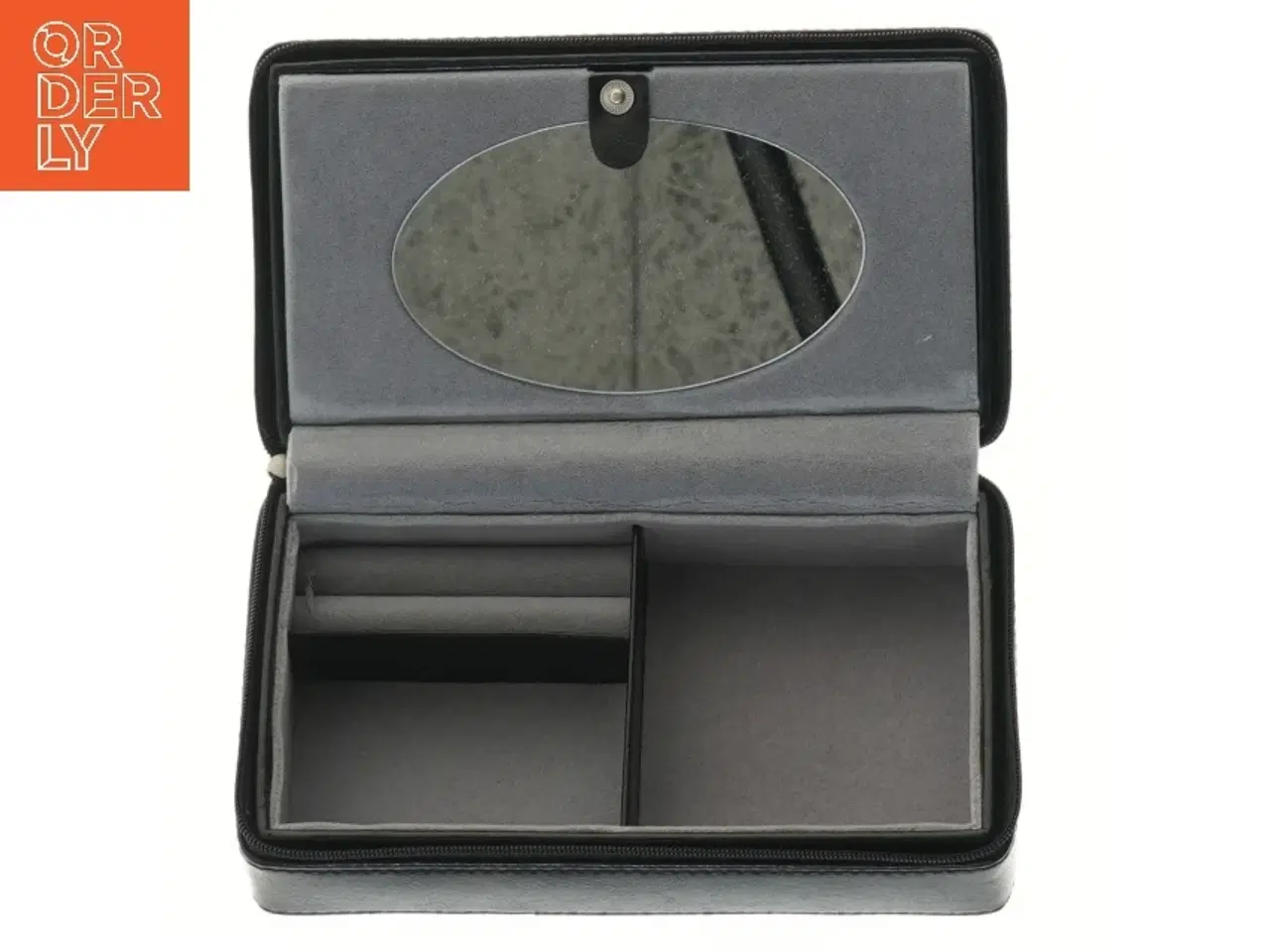 Billede 1 - Smykkeskrin med spejl (str. 19x11x6 cm)