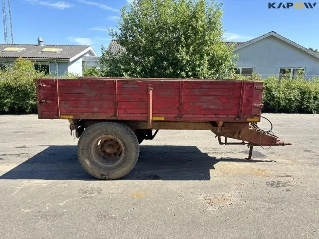 Billede 4 - - - - Tipvogn med hydraulisk bremser