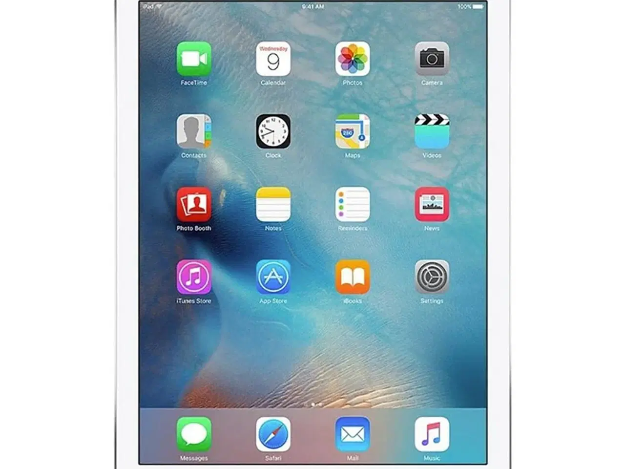Billede 1 - Apple iPad 5 32GB WiFi (Sølv) - 2017