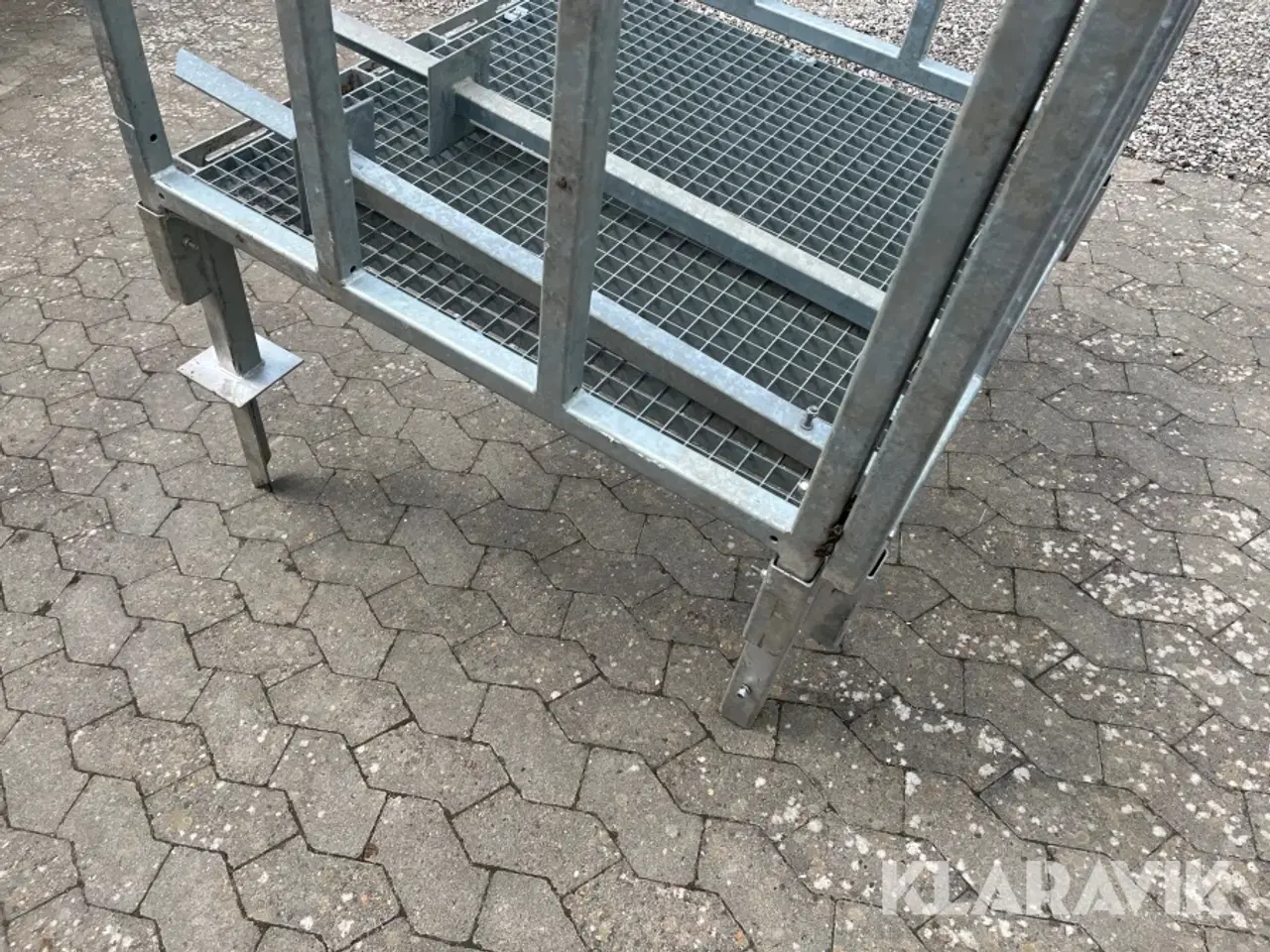 Billede 3 - Rapo cylinderstativ  galvaniseret