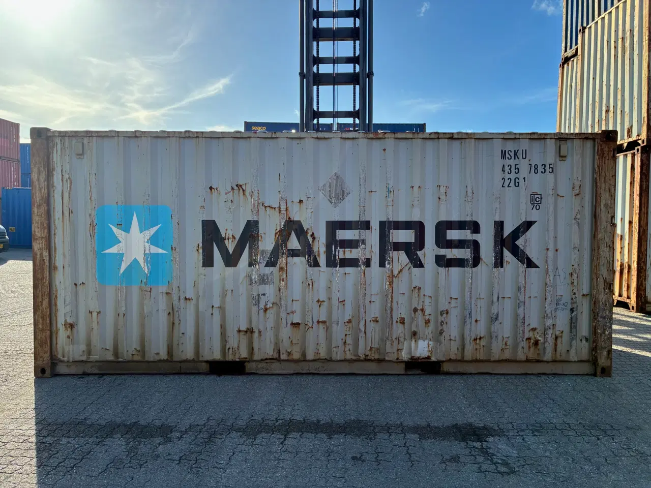 Billede 5 - Brugt 20 fods Isoleret Container- ID: MSKU435783-5