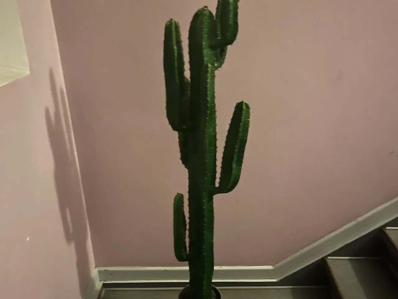 Billede 1 - Kunstig kaktus, 160 cm høj 