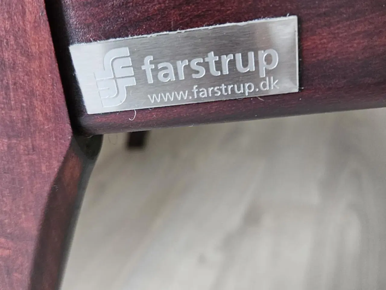 Billede 3 - Farstrup stol og skammel