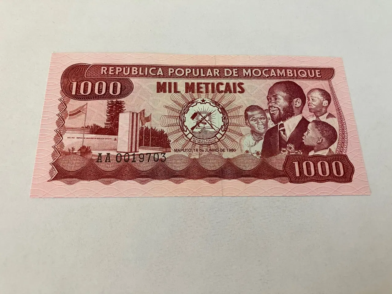 Billede 1 - 1000 Meticais Mozambique