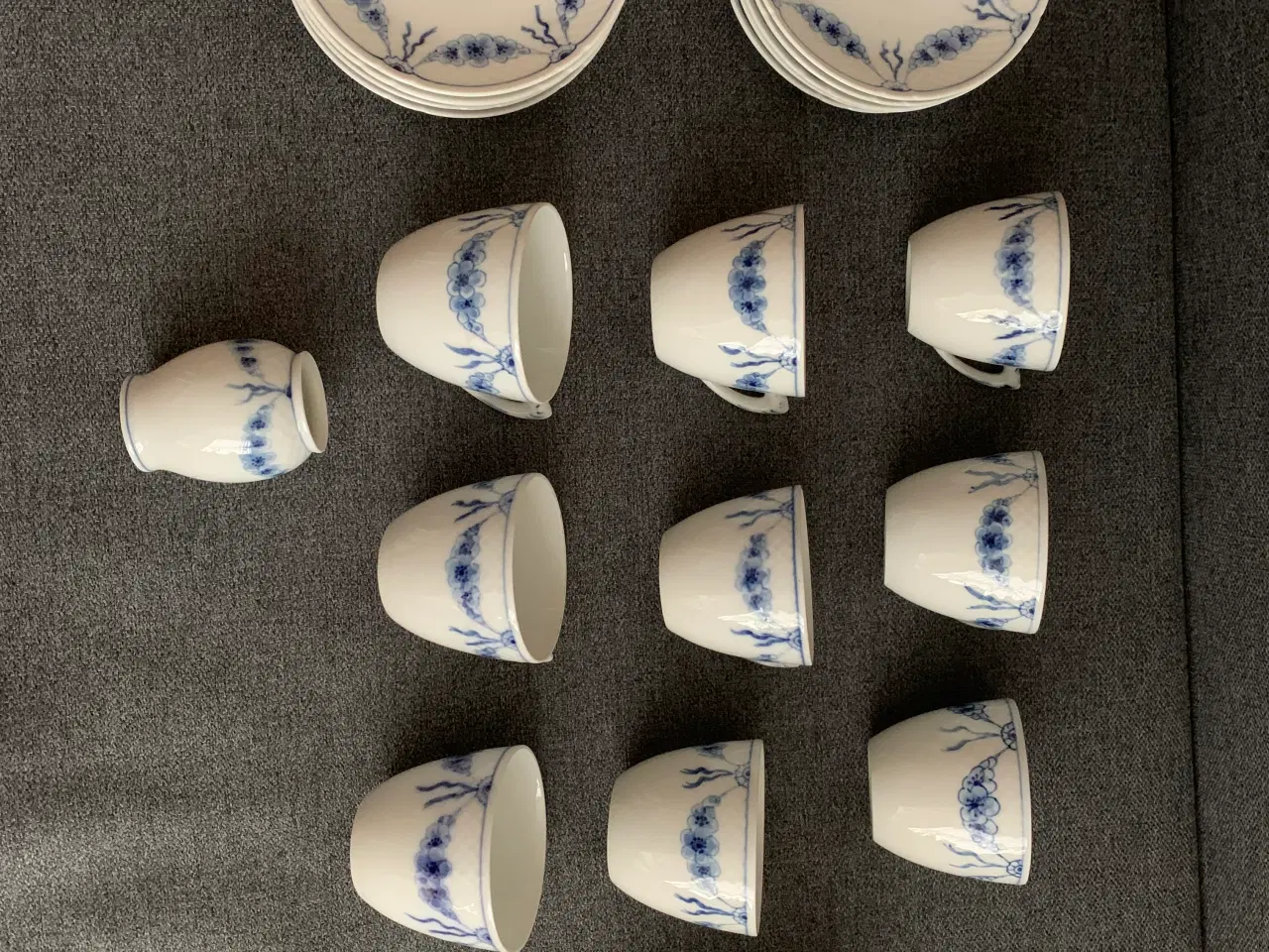 Billede 1 - Empire kaffe kopper - sukkerskål - lille vase