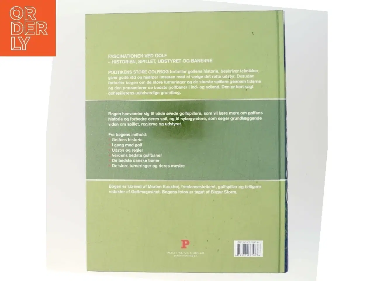 Billede 3 - Politikens store golfbog af Morten Buckhøj (Bog)
