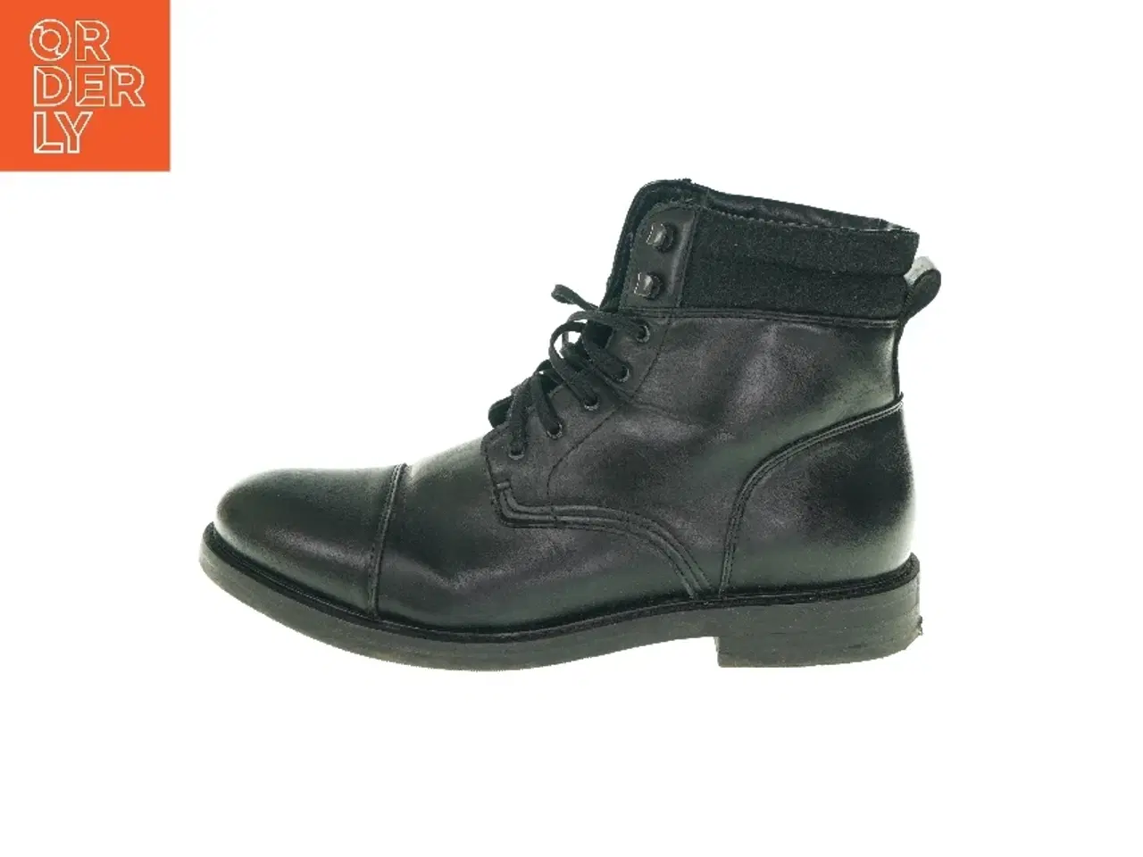 Billede 1 - Læder støvler (str. 45)