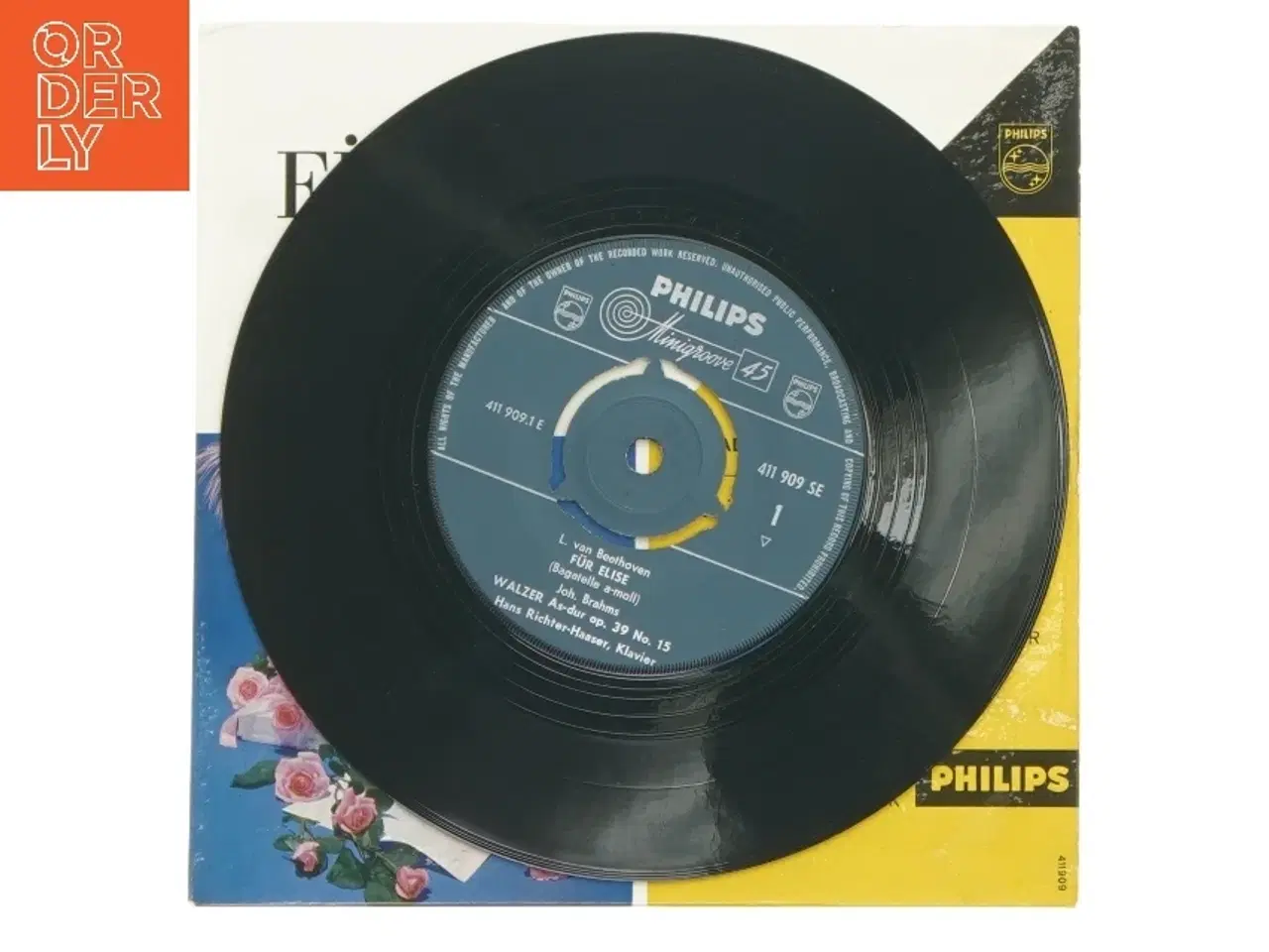 Billede 2 - Vinyl single med Beethoven - Für Elise fra Philips