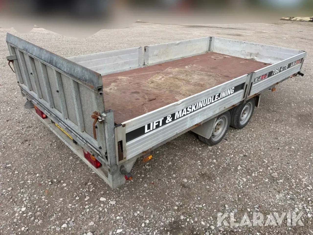 Billede 3 - Tiptrailer Brenderup 3000kg