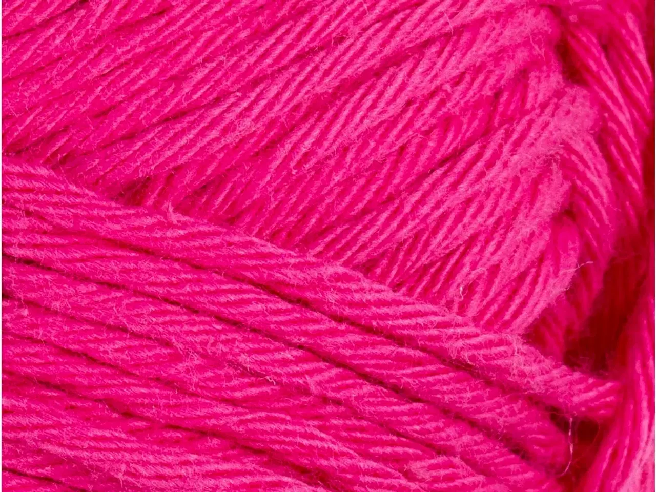 Billede 1 - Højkvalitets Pink Bomuldsgarn 8/8 - 50g