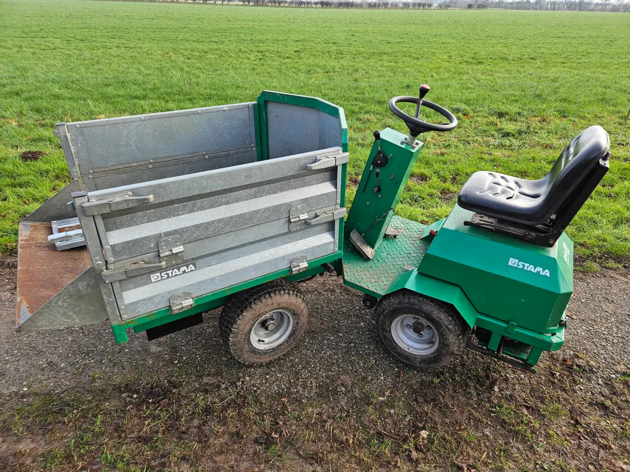 Billede 1 - Stama motorbør/kirkegårdstraktor 