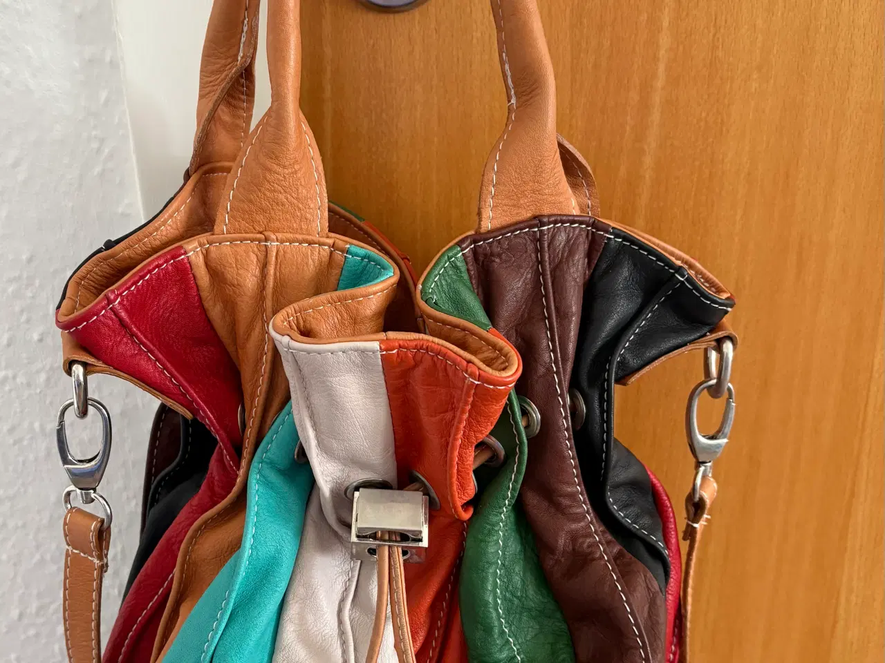 Billede 1 - Leather take made in Italy