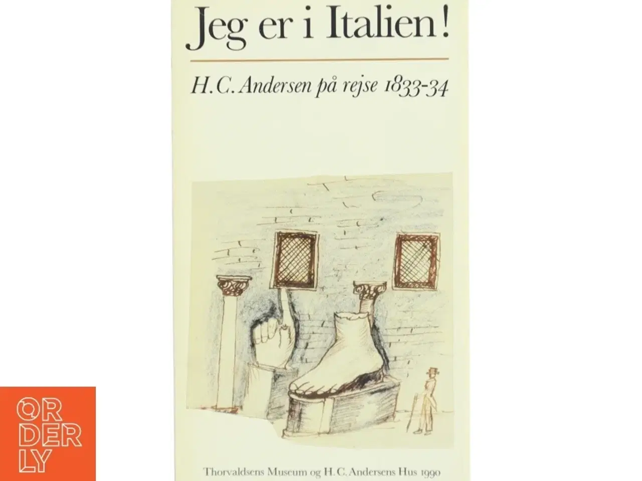 Billede 1 - Rejsebog &#39;Jeg er i Italien!&#39; af H.C. Andersen