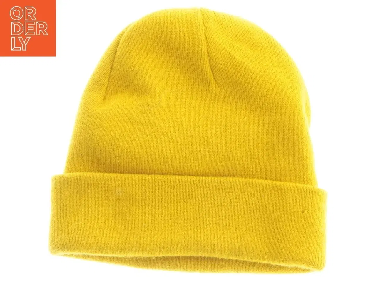 Billede 2 - Gul hue med 'ROMA' tekst (str. 24x22 cm)