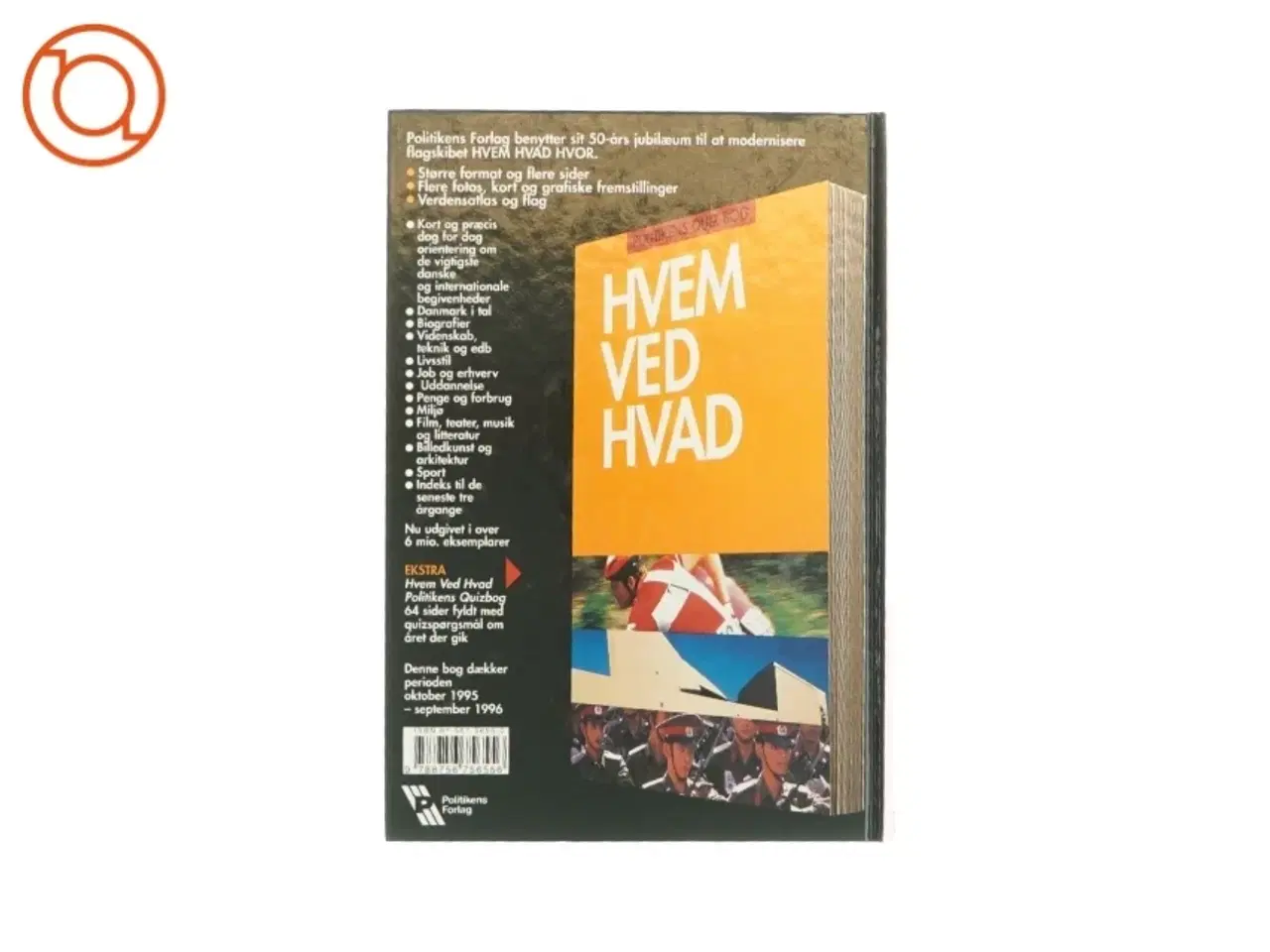 Billede 2 - Hvem hvad hvor 1997 (bog)