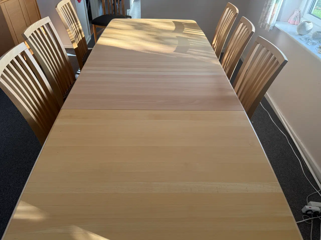 Billede 3 - Sofabord med 6 stole