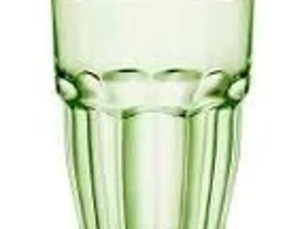 Billede 1 - 20 stk. Vandglas 37 cl grøn Rock bar lounge
