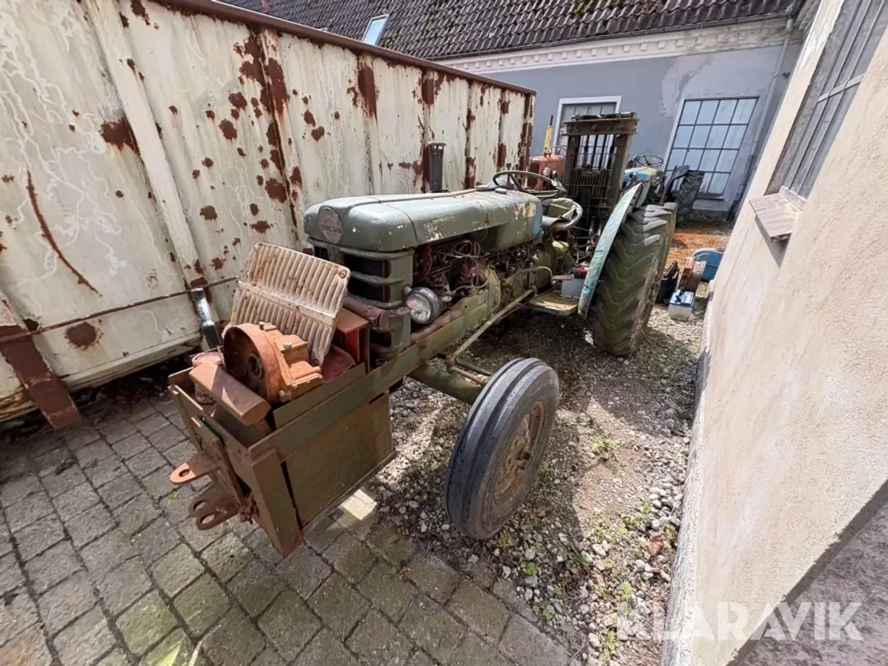 Billede 1 - Veterantraktor Volvo Bm 425 med trucktårn