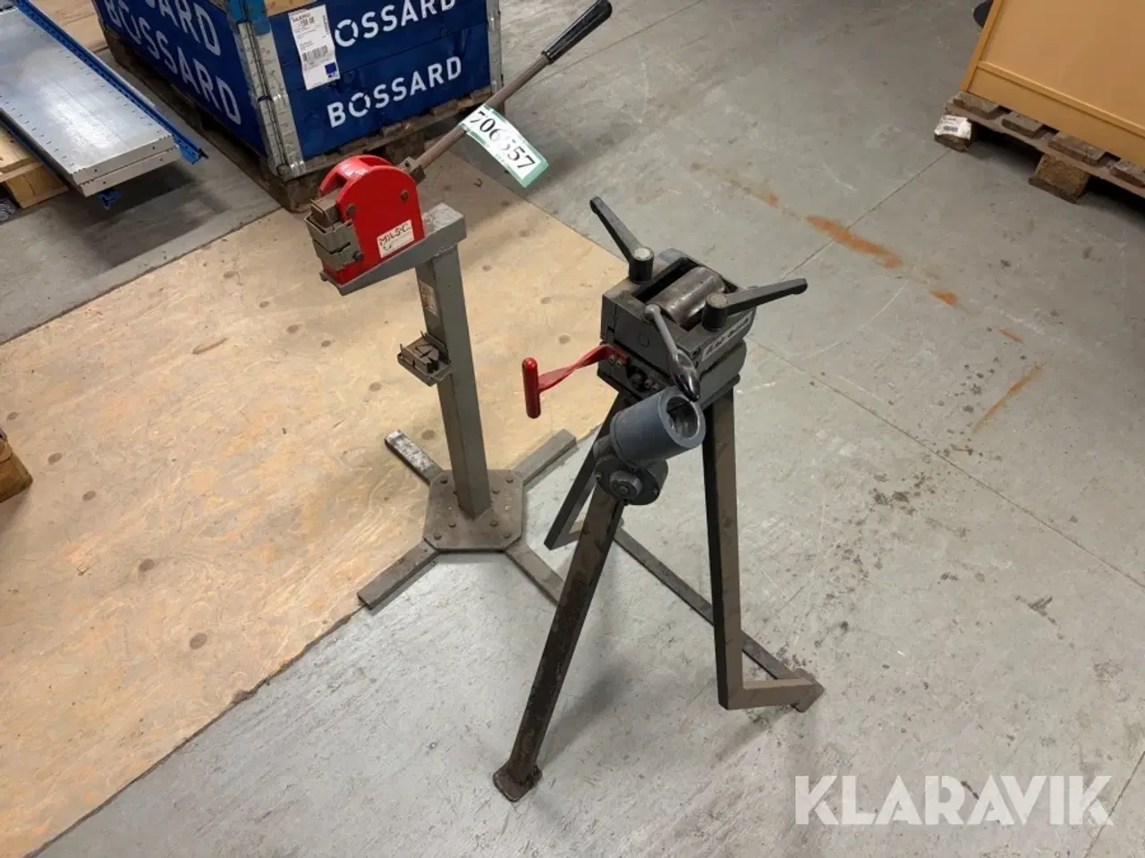 Billede 1 - Bukkemaskine og false M.A.S.C & Schlebach - 2 styk