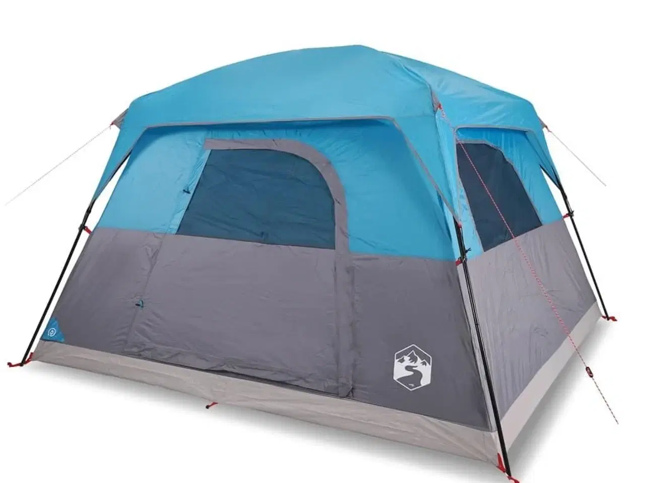 Billede 11 - 4-personers campingtelt vandafvisende blå