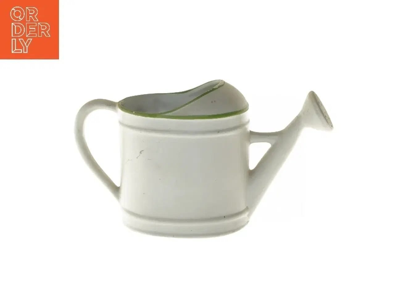 Billede 5 - Dekorativ vandkande med rosemotiv (str. 15,5x11,5x30 cm)