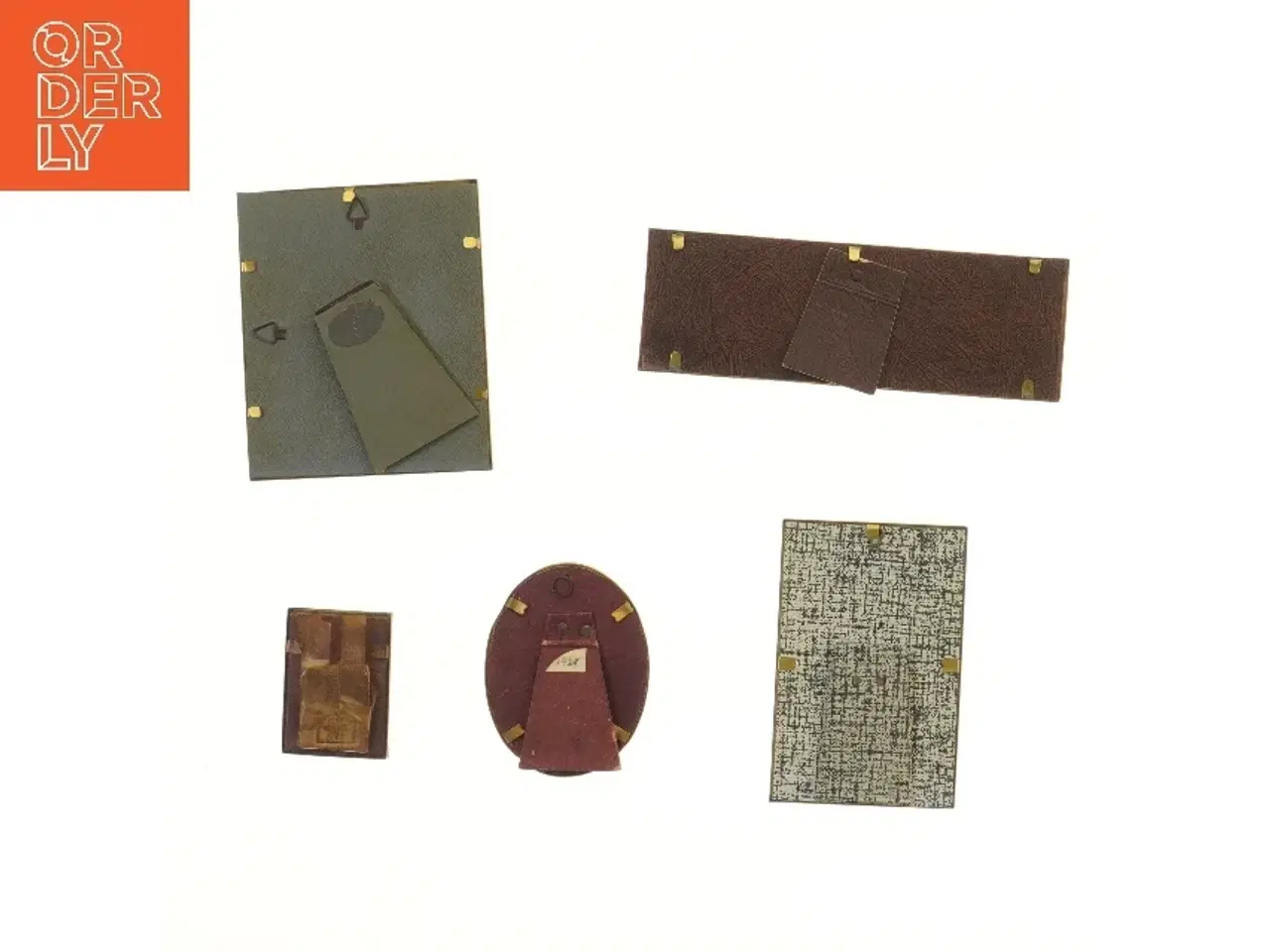 Billede 2 - Sæt med dekorative billedrammer (str. 5 stk 7,5-21,5 cm)