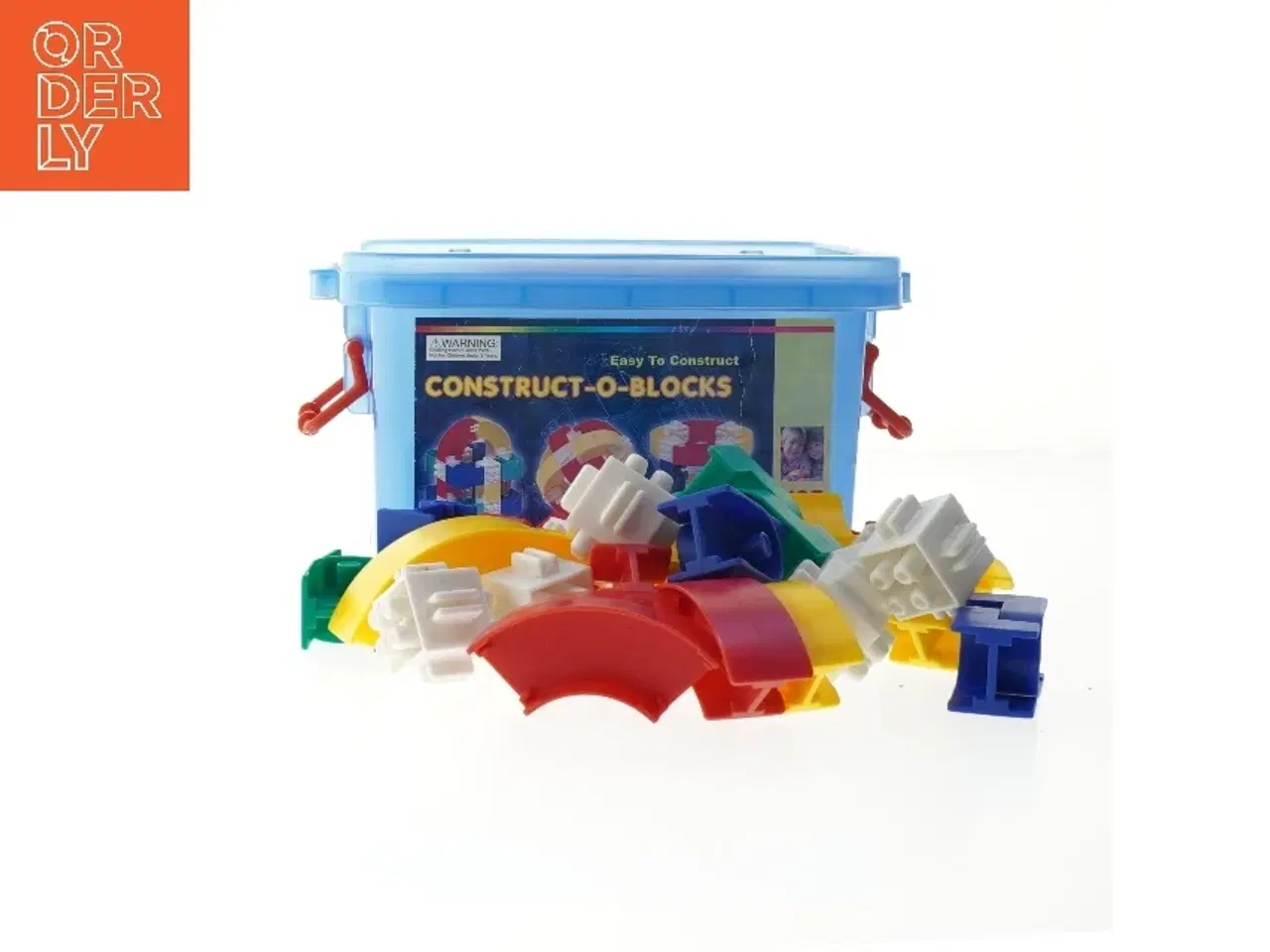 Billede 1 - Construct-O-Blocks, Legetøjs byggesæt (str. 12x18x12 cm)