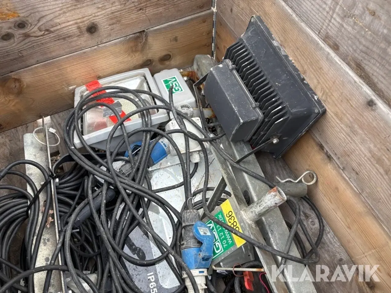 Billede 6 - Byggeplads belysning 4 paller