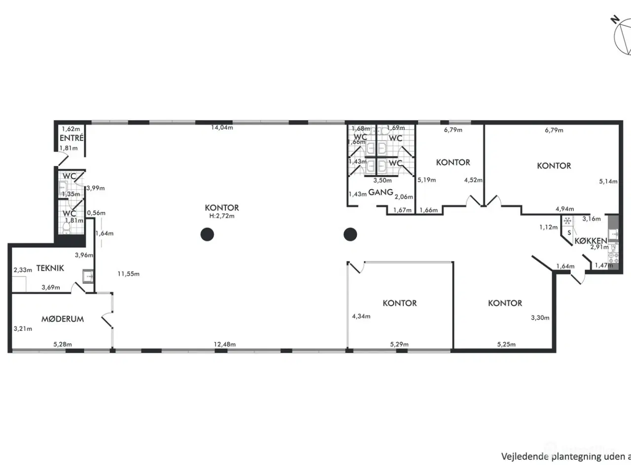 Billede 8 - 395 m² stort kontorlejemål - Kontorlokaler ved Viby Torv.