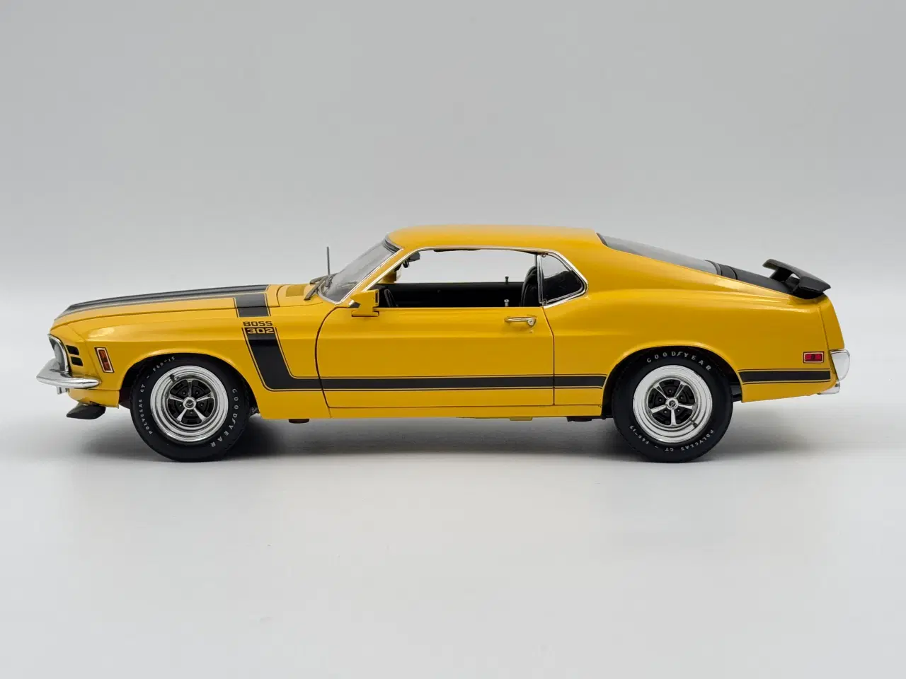 Billede 10 - 1969 Ford Mustang Boss 302 Meget detaljeret - 1:18