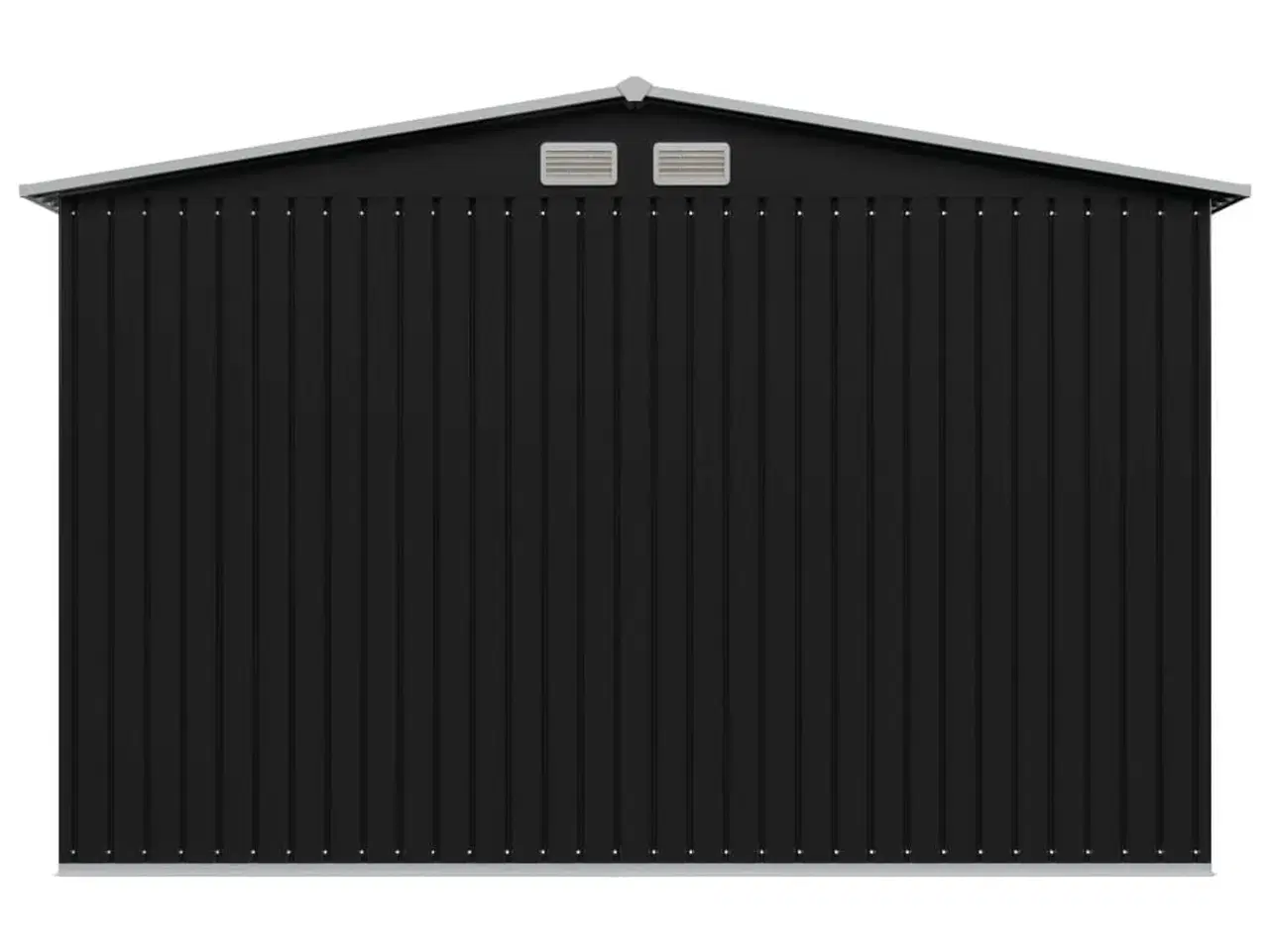 Billede 8 - Opbevaringsskur til haven 257x205x178 cm stål antracitgrå