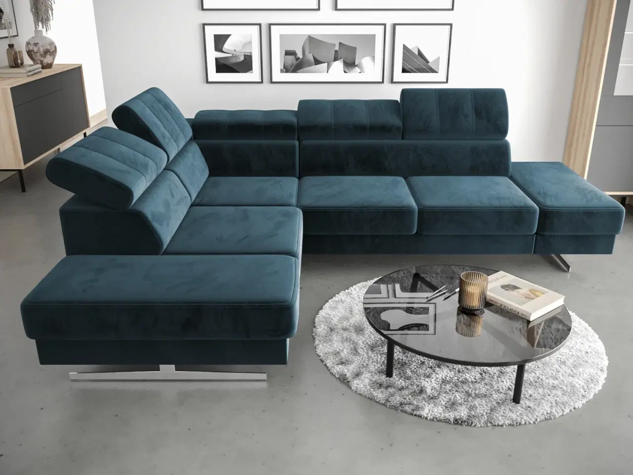 Billede 8 - EMPIRE HJØRNESOFA 225X300