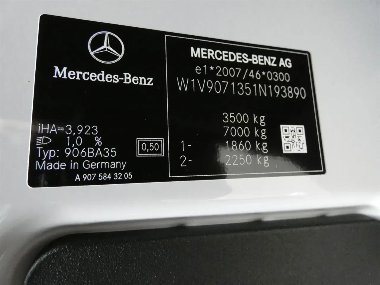 Billede 17 - Mercedes-Benz Sprinter 317 2,0 CDI A3 RWD 9G-Tronic 170HK Ladv./Chas. 9g Aut.