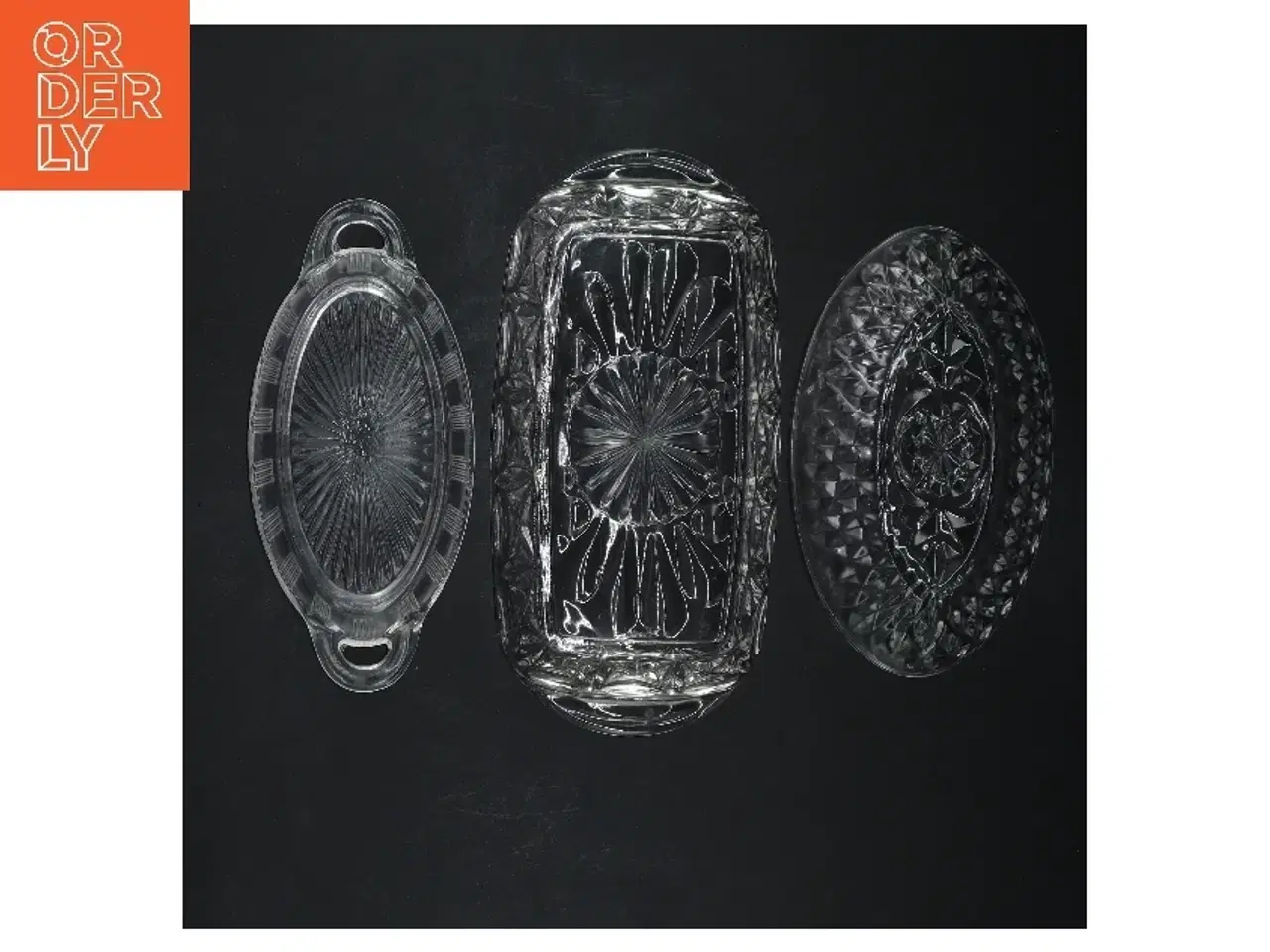 Billede 4 - Sæt med glaskåle, 3 stk (str. 12, 14 og 18 cm)