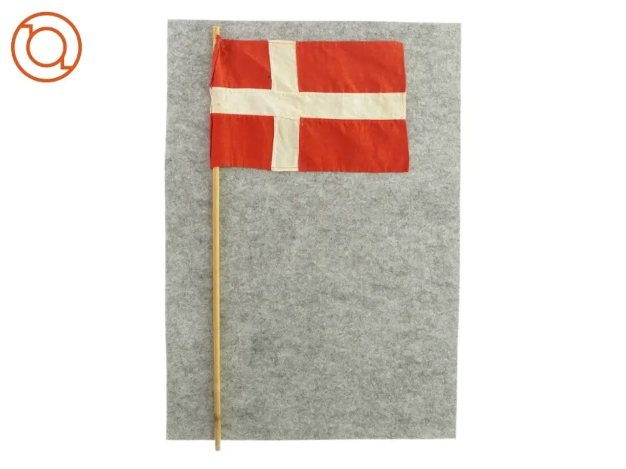 Billede 1 - Dannebrog på træpind (12 styks)