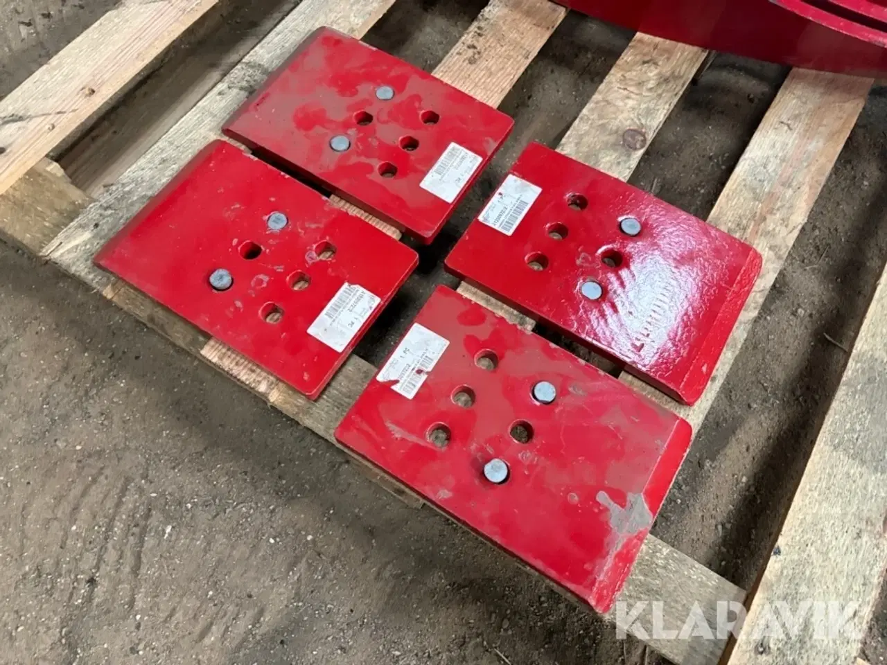 Billede 3 - Ekstra landsider Kverneland 4 styk