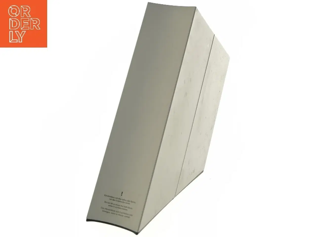 Billede 2 - Knivblok i stål fra Eva Solo (str. 31x20x7,5 cm)