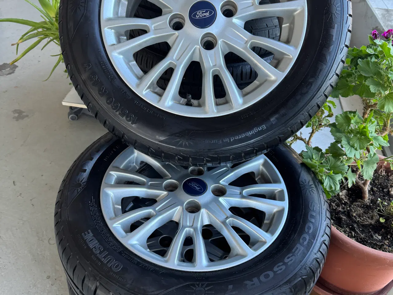 Billede 3 - Sommer Dæk ford Alufælge Ford B Max,Fiesta,Puma