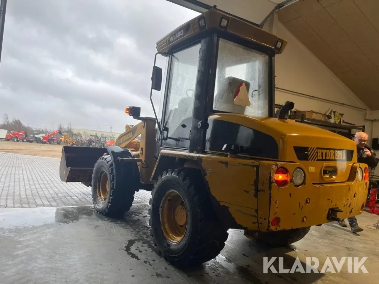 Billede 4 - Gummiged Hydrema WL480C