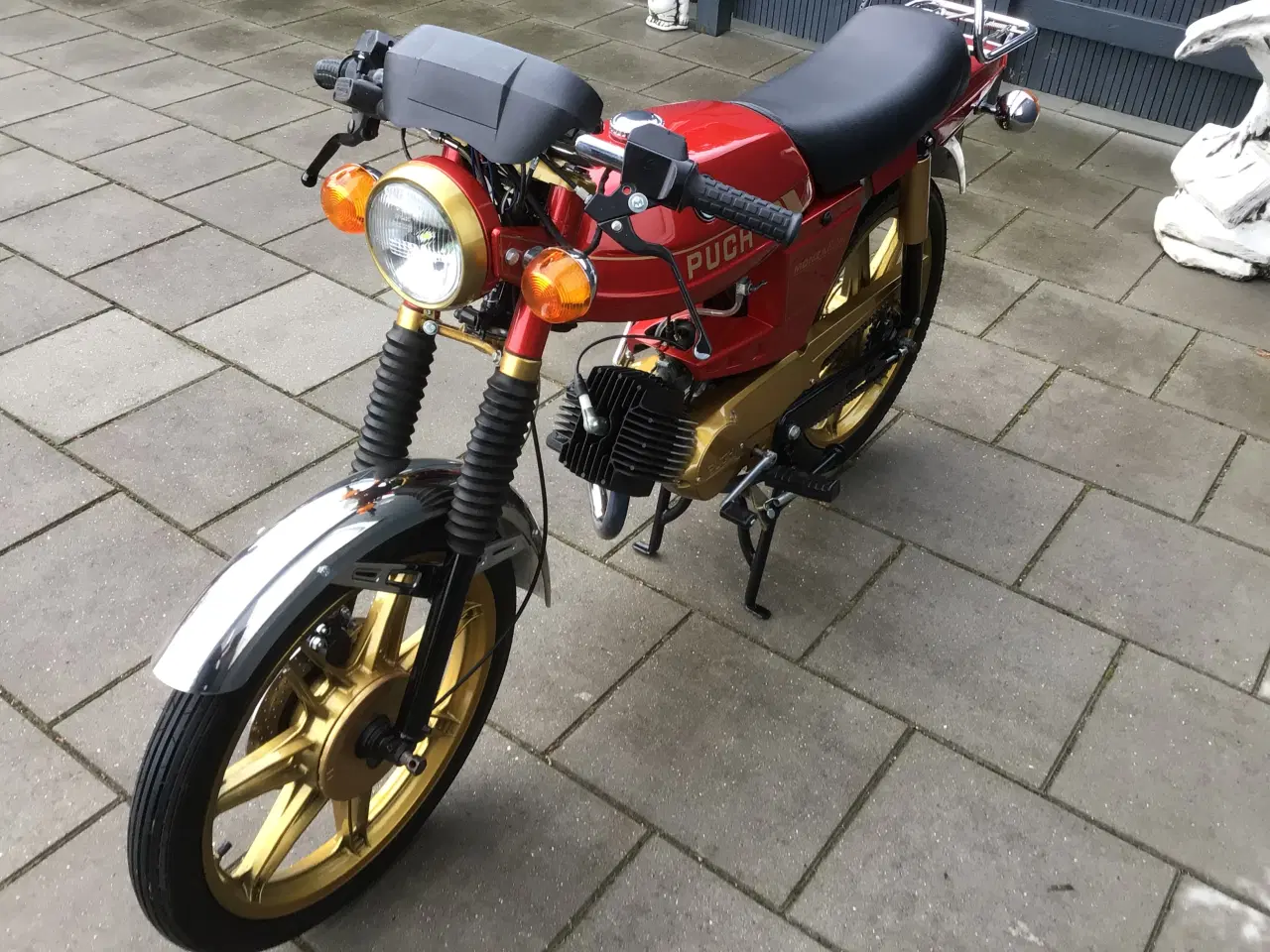 Billede 3 - Puch Monza 3 gear genemrenoveret 