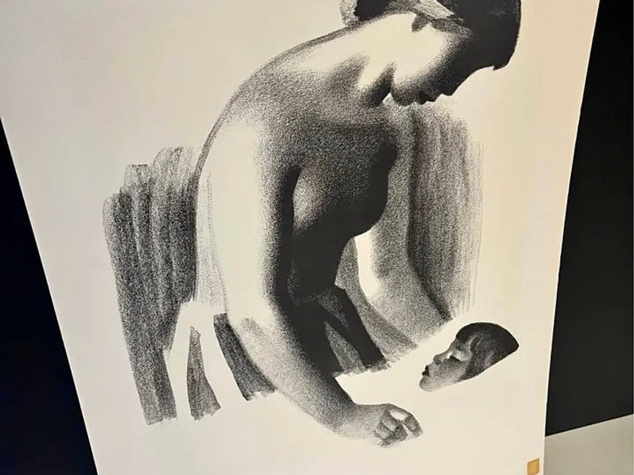 Billede 1 - litografi signeret “Sikker Hansen” 