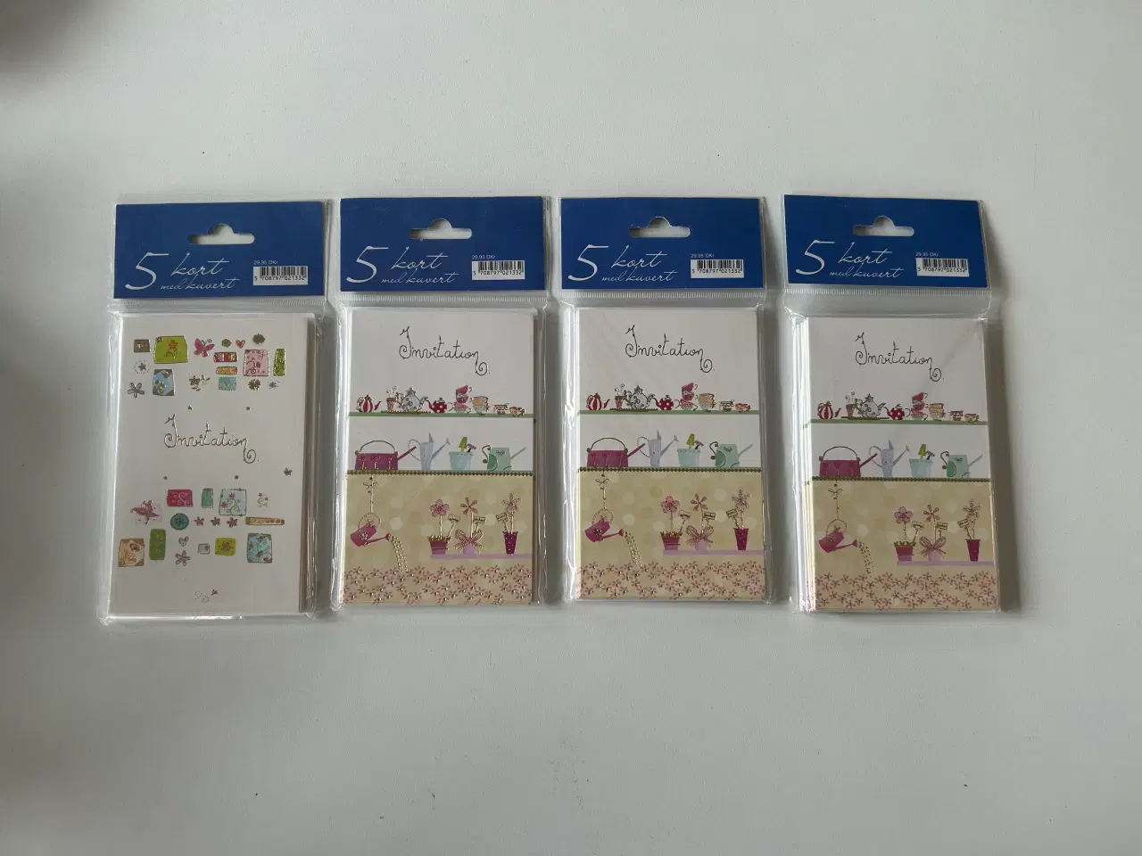Billede 1 - 20 invitationskort