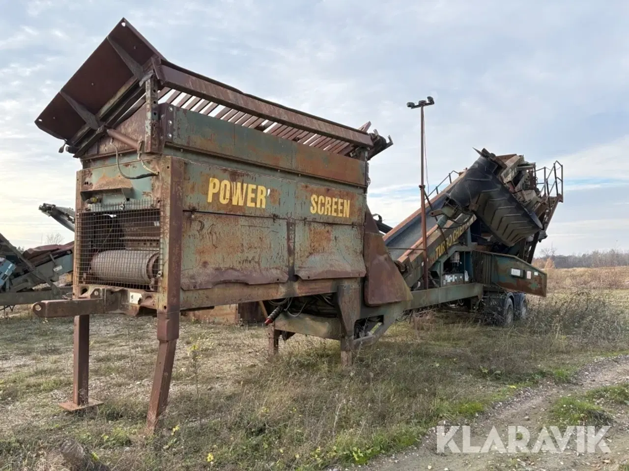 Billede 1 - Sorteringsanlæg Powerscreen Turbo chieftain 1400