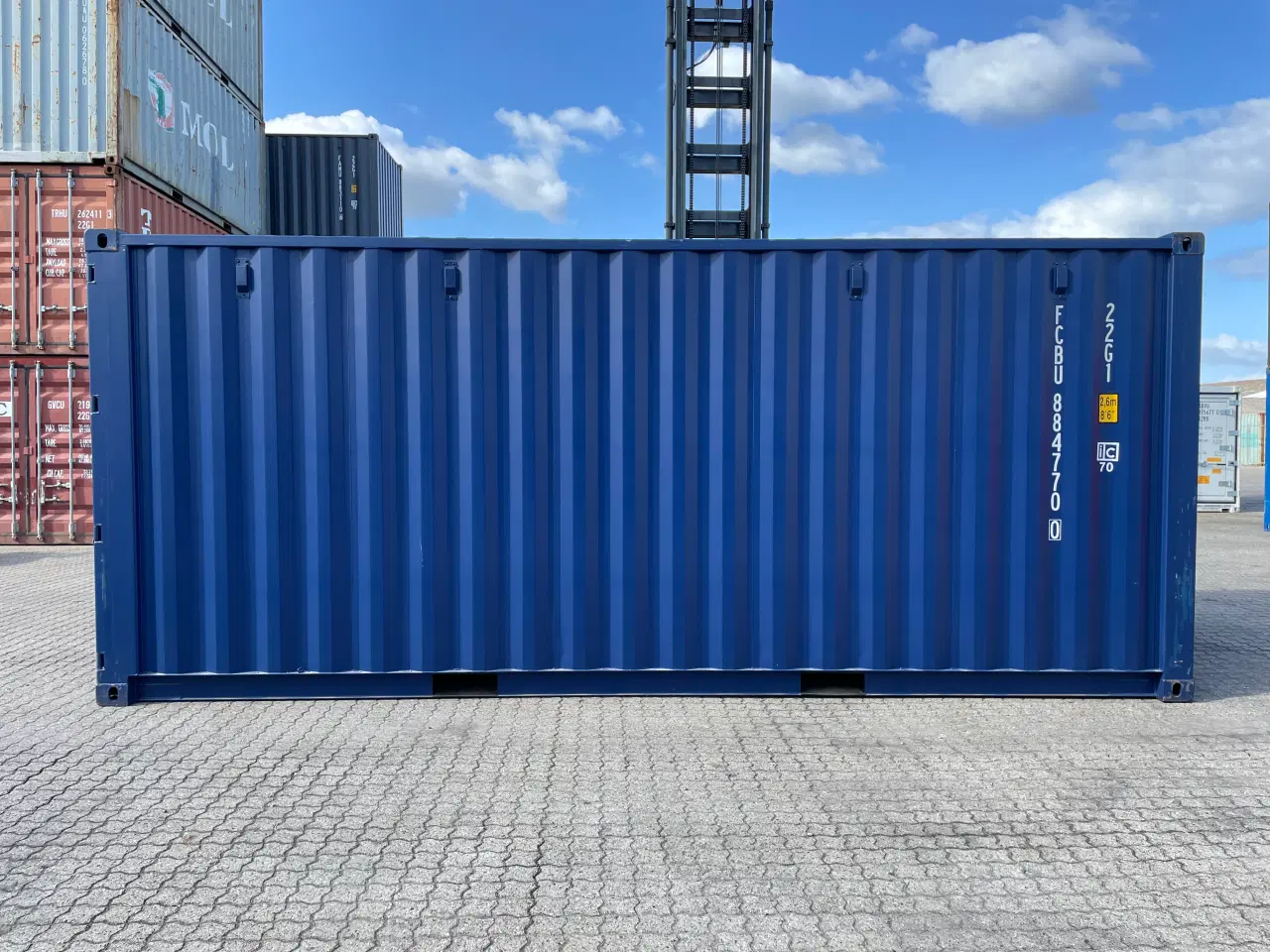 Billede 3 - 20´ fods Container i farve Ral: 5013 nye one way