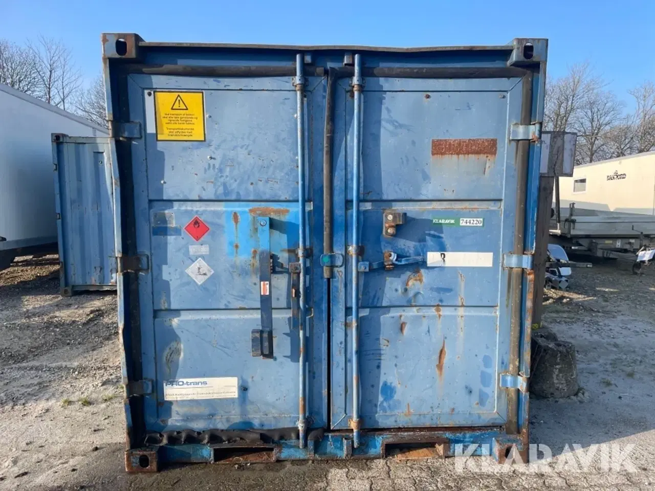 Billede 10 - Container 8 Fods med dieseltank